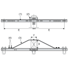 Dervaux Distribution - H61 70 1200F HERSE SIMPLE 6817308 - Codet 6817308