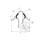 Dervaux Distribution - VR1G armement nappe voute rigide plastifié - Codet 6853336