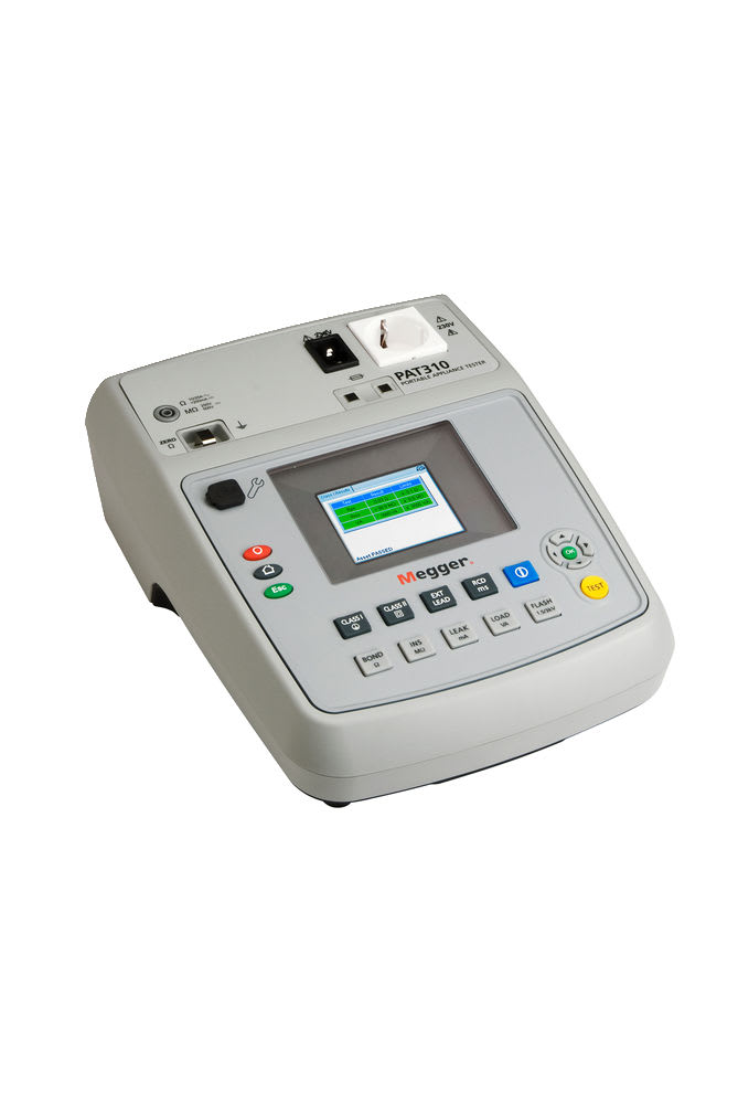 MEGGER - Vérificateur de conformité PAT310-EU manuel/automatique 200mA