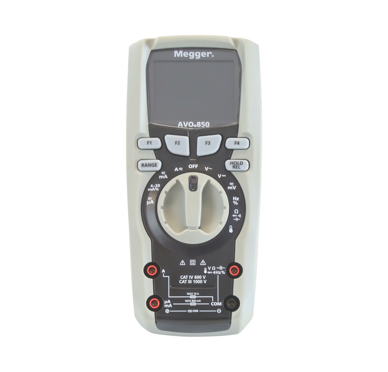 MEGGER - Multimètre TRMS CATIII 1000V / CATIV 600V avec écran TFT couleur 50000 points