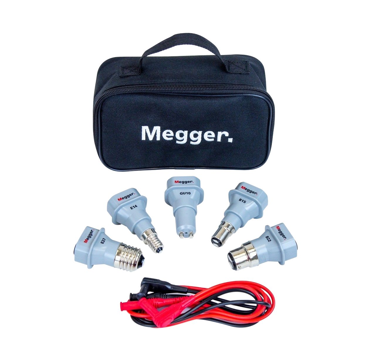 MEGGER - Accessoire: Lamp Adaptateur douilles kit