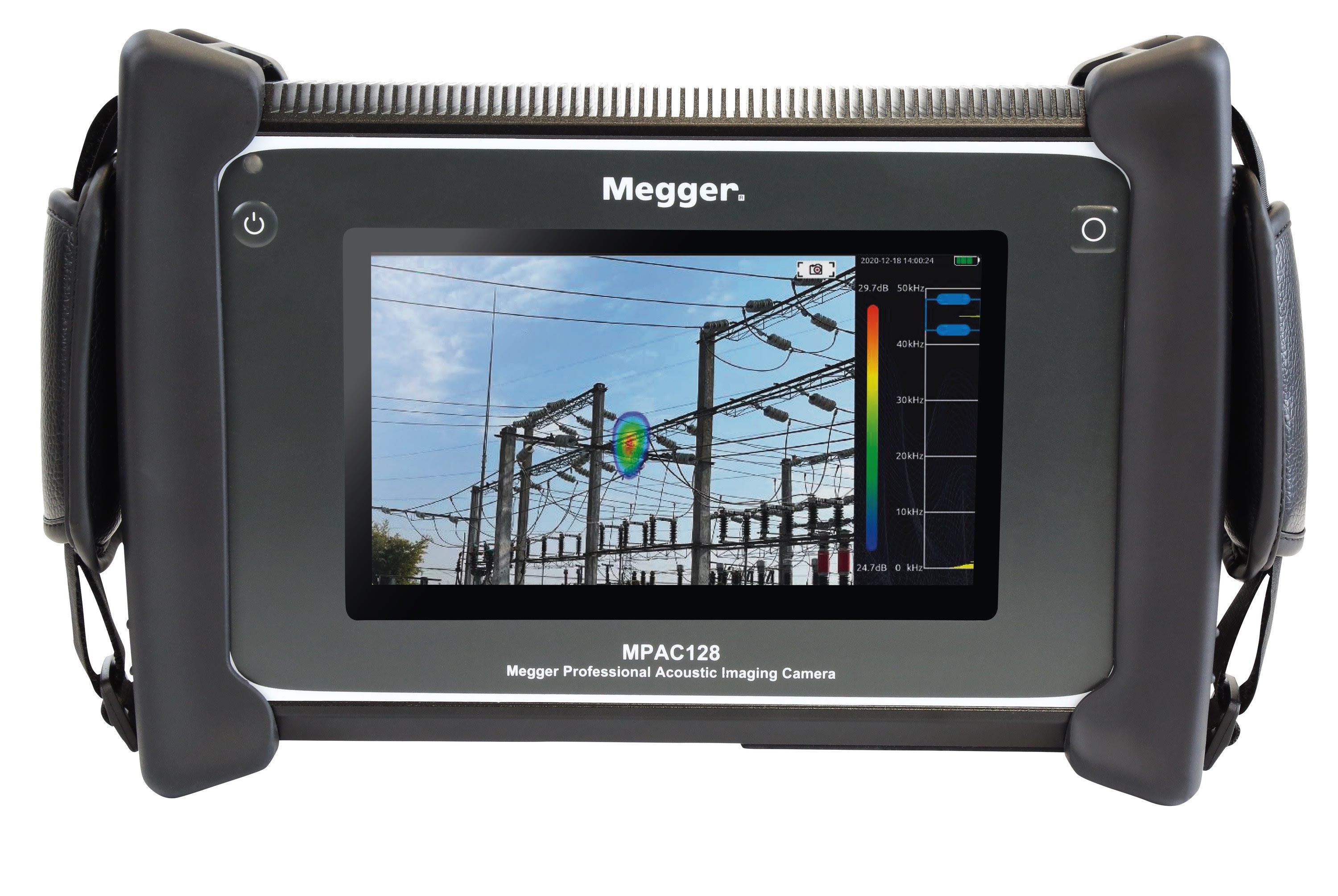 MEGGER - Imageur acoustique.Visualise les fuites de gaz et les décharges partielles.