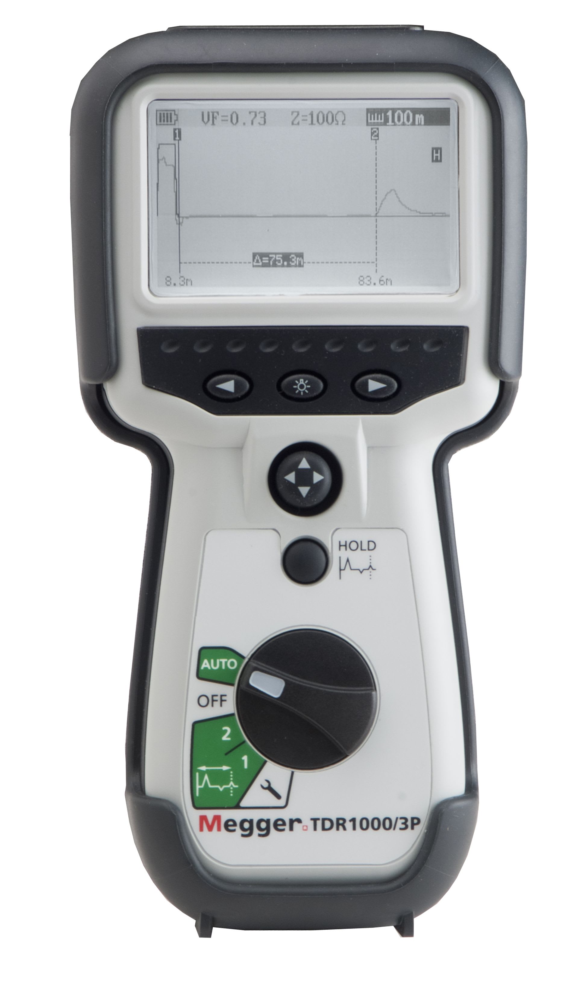 MEGGER - Echomètre couleur bitrace 16km résolution minimale de 0,1m TELECOM