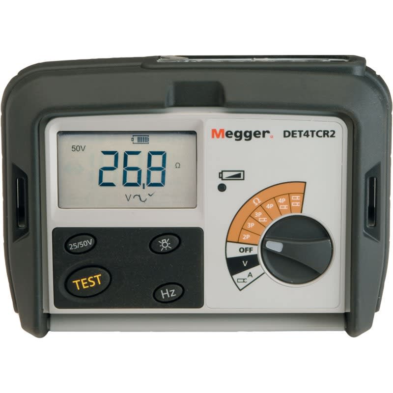 MEGGER - Mesureur de Terre/Résistivité Digital 2,3&4 fils-0,01Ohm à 20kOhms- batterie