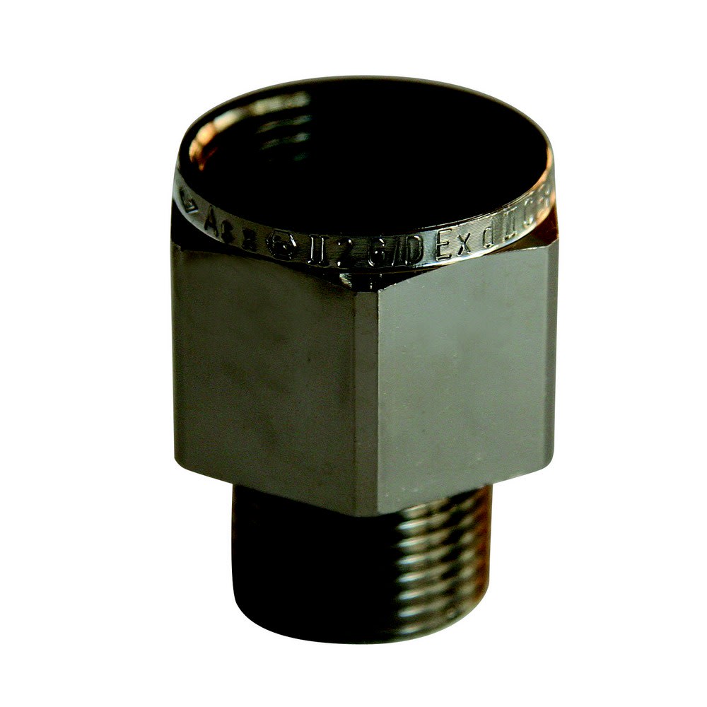 Sib Adr - Amplificateur 6 pans M10/M12 laiton nickelé