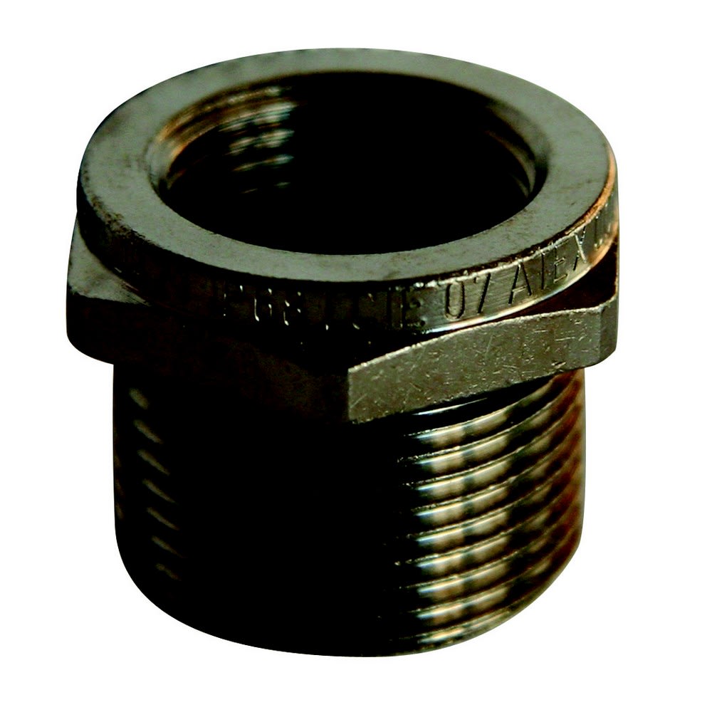 Sib Adr - Réducteur 6 pans Pg 11/Pg 07 laiton nickelé