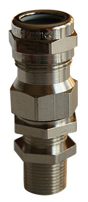 Sib Adr - Presse étoupe Antidéflagrant Eexd 4F T8-1" npt laiton nickelé