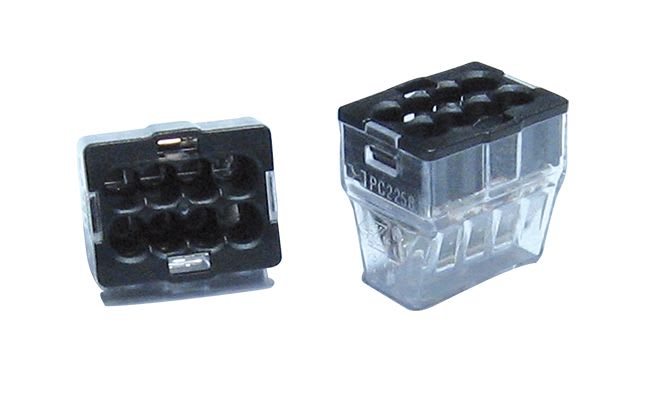 Sib Adr - Connecteur 8 trous ral 9005 vrac