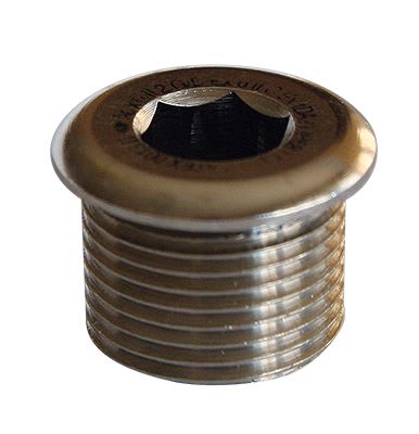 Sib Adr - Bouchon ex d 3/4" npt laiton nickelé