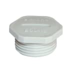 Sib Adr - Bouchon 6 pans Pg 09 polycarbonate ral 7035