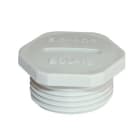 Sib Adr - Bouchon 6 pans Pg 36 polycarbonate ral 7035