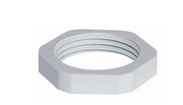 Sib Adr - Ecrou M25 polyamide 6 FV ral 9005