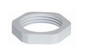Sib Adr - Ecrou M50 polyamide 6 FV ral 9005