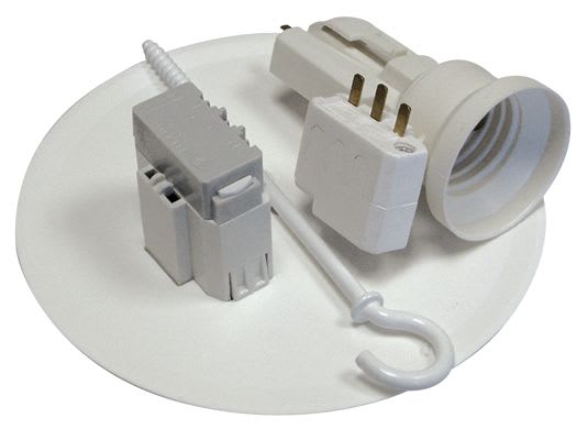 Sib Adr - Kit couvercle finition 120 + douille E27 + piton 104