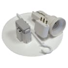 Sib Adr - Kit couvercle finition 120 + douille E27 + piton 104