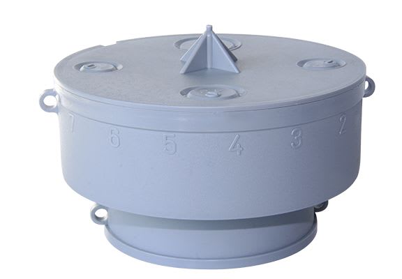 Sib Adr - Grande tête de Pieuvre Universib + Couvercle plat 140