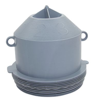 Sib Adr - Petite tête de pieuvre diamètre 85 operculée