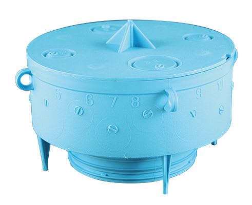 Sib Adr - Grande tête de pieuvre operculée feu 85/140