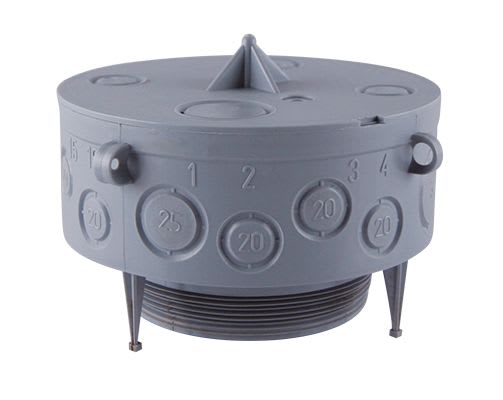 Sib Adr - Grande tête de pieuvre lisse diamètre 85/140