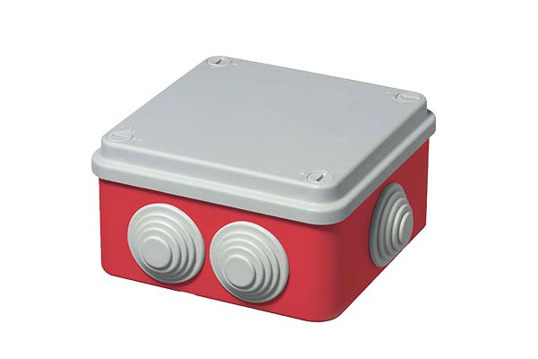 Sib Adr - Sibox 105x105x55 rouge 960 IP55