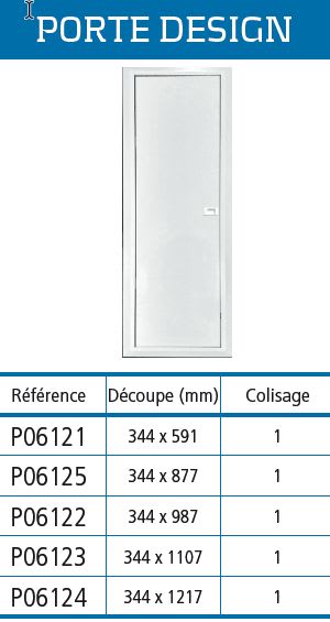 Sib Adr - Porte Bac 1 rangée métal design