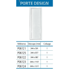 Sib Adr - Porte Bac 1 rangee metal design