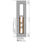 Sib Adr - Kit Bac Porte 3 rangées + Porte bac 2 rangées