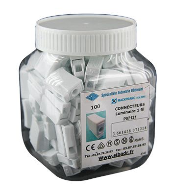 Sib Adr - Connecteur 1 fil souple /2 fils rigides pot