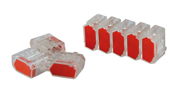 Sib Adr - Connecteur 8 trous ral 9005 mini