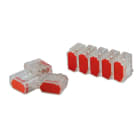 Sib Adr - Connecteur 8 trous noir mini vrac