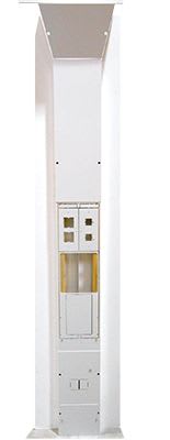 Sib Adr - Goulotte toute hauteur double 65mm + cornet 180-200M