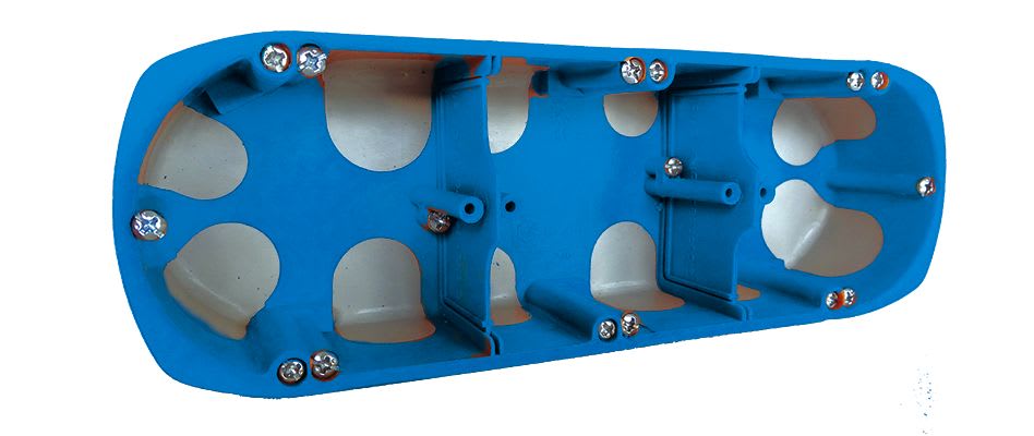Sib Adr - Boîte triple R'PROOF entraxe71 mm profondeur 40 mm