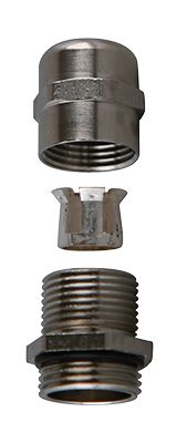 Sib Adr - Presse Etoupe Wadi-Tec M16/Pg 09 CEM laiton nickelé