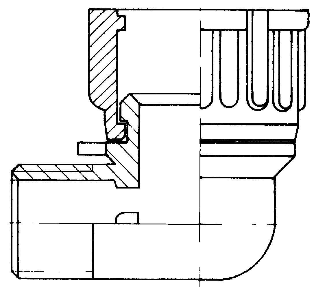 Sib Adr - Coude Presse étoupe11 / NW10