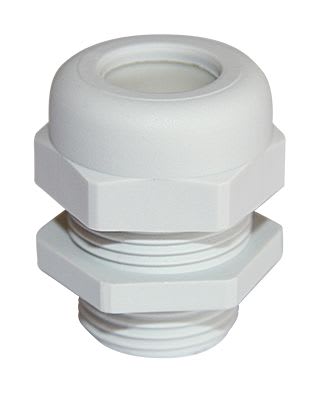 Sib Adr - Presse étoupe Wadi-Tec ecea Pg 13 polyamide 6 ral 9005 obturé