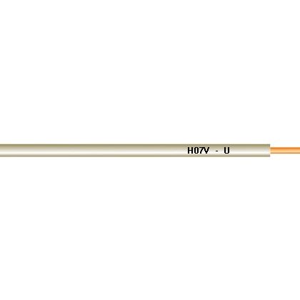 Nexans - Fil rigide H07V-U PASSEO 1x1.5 Blanc-ivoire couronne de 100m