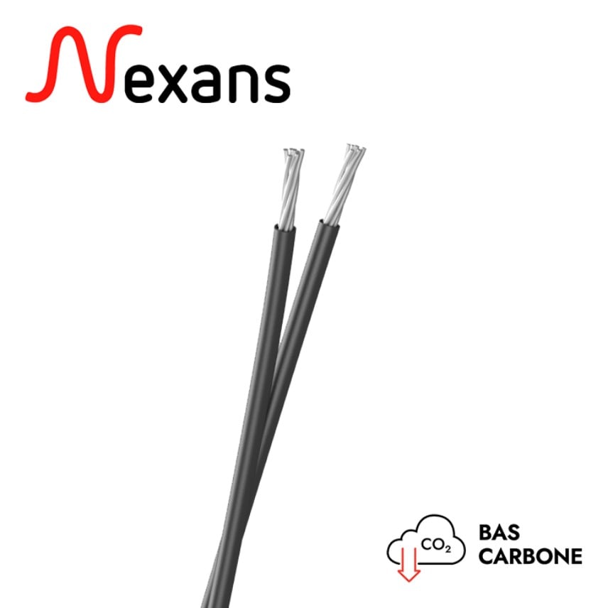 Nexans - Torsade aérienne NFC 33209 2x25 longueur à la coupe