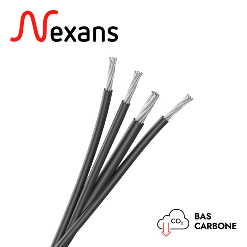 Nexans - Torsade aérienne NFC33209 3x70+54,6+2x16 longueur à la coupe