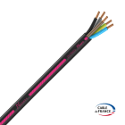 Nexans - Câble rigide R2V Distingo cuivre 5G1.5 couronne 100m