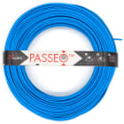 Nexans - Fil rigide H07V-U PASSEO 1x2.5 Bleu couronne de 100m