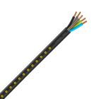 Nexans - Câble rigide R2V cuivre 5G2.5 couronne 50m