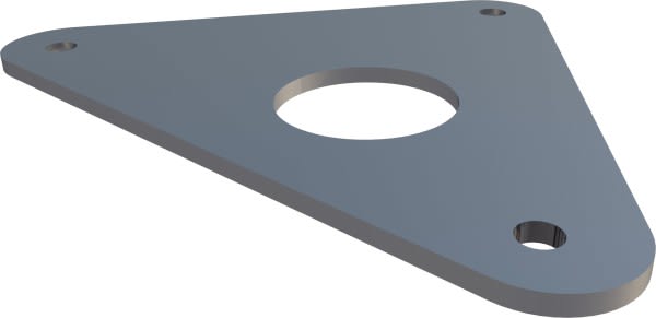 Automatismes BFT - APL couple de bases d'ancrage pour colonnette PHP