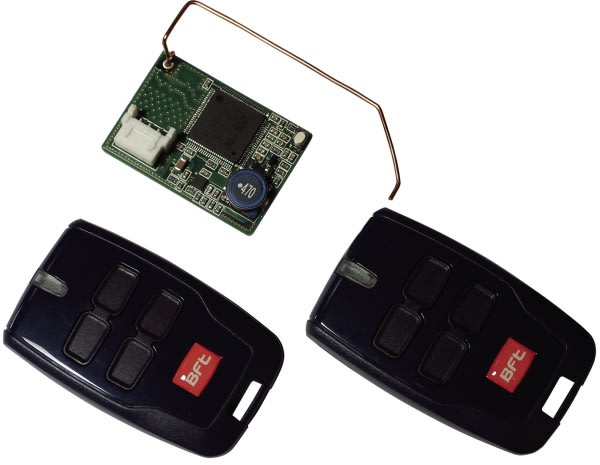 Automatismes BFT - Carte B EBA IO kit homecontrol avec 2 télécommandes BFT