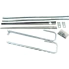 Automatismes BFT - CA1C accessoires bras courbe (rr) BERMA pour le montage d'un moteur