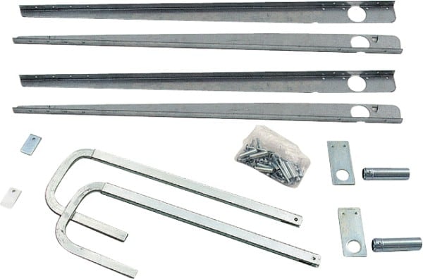 Automatismes BFT - CA2C accessoires bras courbes montage pour 2 berma