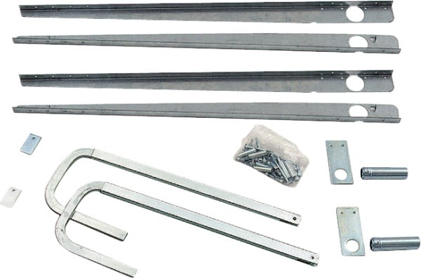 Automatismes BFT - CA2C accessoires bras courbes montage pour 2 berma