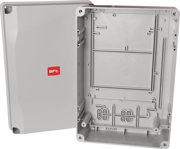 Automatismes BFT - CPEL coffret de commande vide grand modèle ral 427c gris pantone