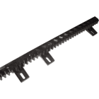 Automatismes BFT - Crémaillère nylon plastique noire CP longueur 1m module 4