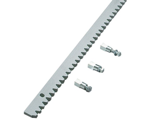 Automatismes BFT - Crémaillère acier avec entretoise CVZ longueur 1m module 4