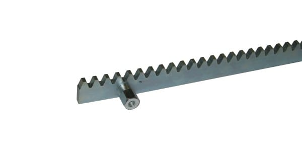 Automatismes BFT - Crémaillère acier avec entretoise CVZ S fine 8mm  longueur 1m module 4